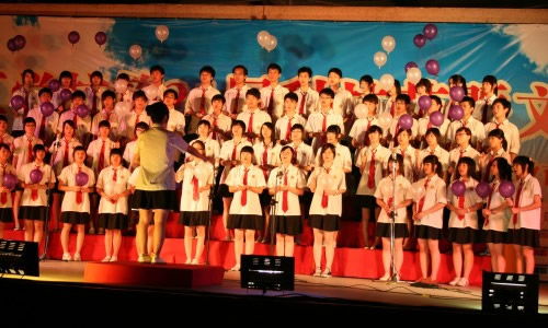 校園合唱作文800