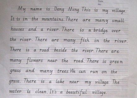 我喜歡現在的校園的變化英語作文