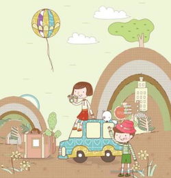 美麗的校園作文插圖