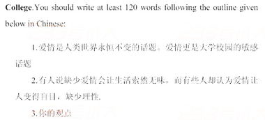 關(guān)于校園愛情的簡單英語作文