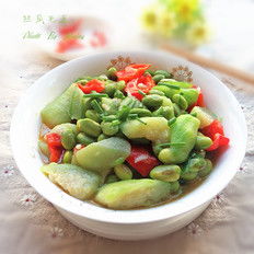 絲瓜毛豆注意事項