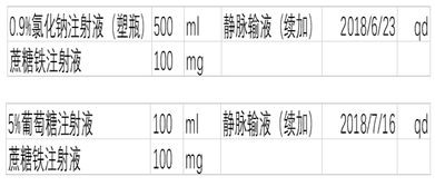 蔗糖鐵使用注意事項