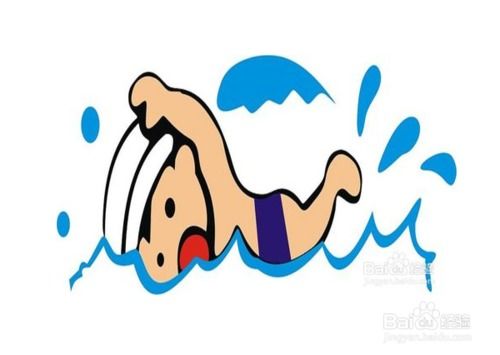 游泳注意事項(xiàng)簡(jiǎn)筆畫