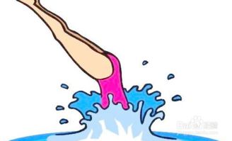 注意事項(xiàng),游泳,簡(jiǎn)筆畫