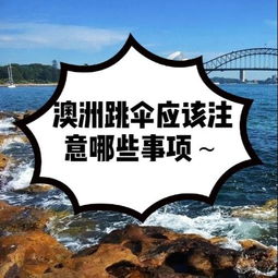 跳傘,應有,注意事項