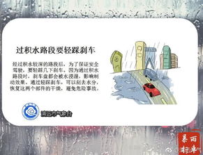 暴雨安全出行注意事項