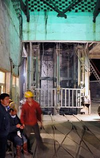 乘坐罐籠的注意事項(xiàng)