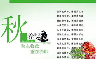 秋季養(yǎng)生保健常識(shí)及注意事項(xiàng)