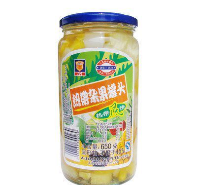 泡在罐頭瓶里的方便面，充滿了愛！