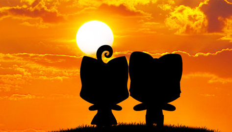 沒和你在一起，我也很高興