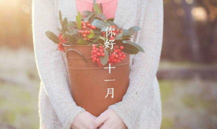 十一月你好說說 莫負自己，莫負時光