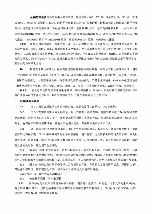 化學(xué)教學(xué)基礎(chǔ)知識(shí)