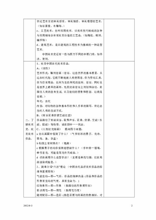 介紹中國(guó)畫基礎(chǔ)知識(shí)教案