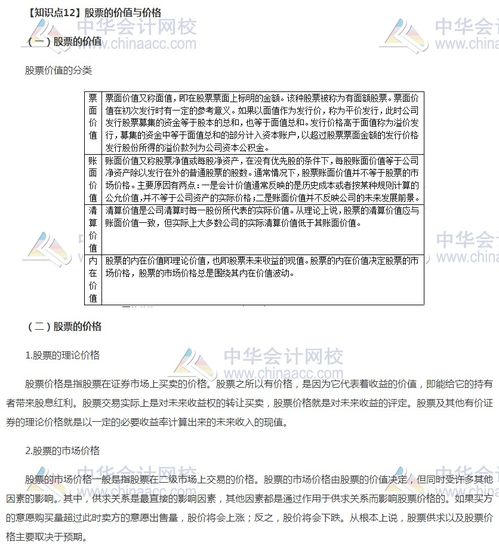 金融市場(chǎng)基礎(chǔ)知識(shí)第四章股票