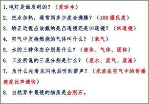 小學生基礎知識170題