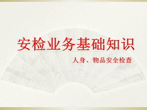 機(jī)場(chǎng)安檢基礎(chǔ)知識(shí)ppt