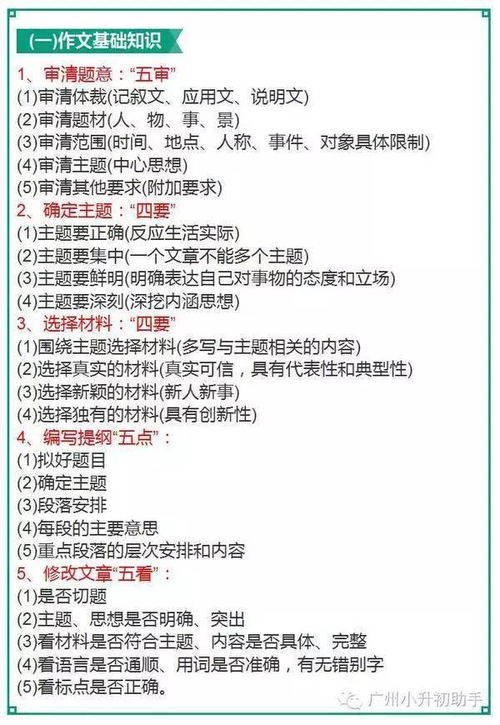 小學語文基礎知識的方法