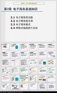 1電子商務(wù)基礎(chǔ)知識(shí)ppt課件