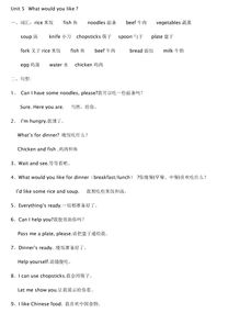 四級英語知識基礎點