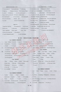 英語基礎(chǔ)知識同步訓(xùn)練10分七級上冊