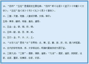 大學語文基礎知識必備