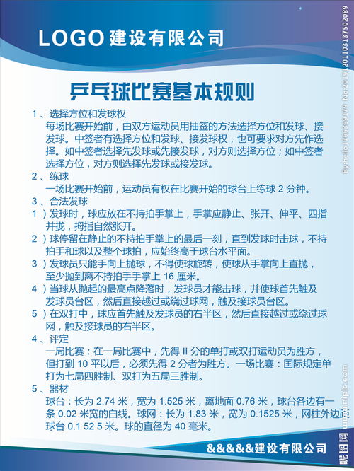 乒乓球競賽編排基礎(chǔ)知識