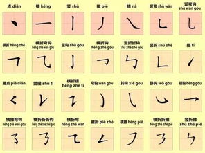 筆順,基礎(chǔ)知識(shí),規(guī)則