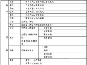 中醫(yī)學(xué)基礎(chǔ)望舌知識點(diǎn)