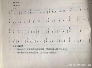 二胡初學(xué)手指基礎(chǔ)教學(xué)示范知識