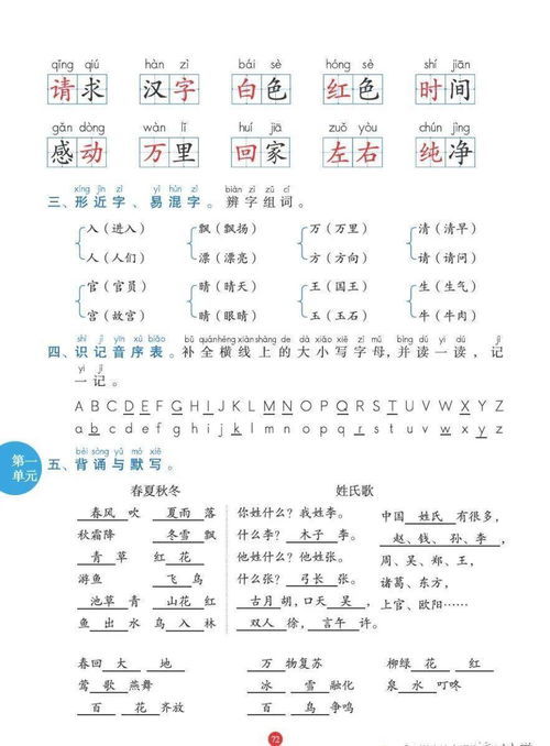 全新語文八下12單元基礎(chǔ)知識