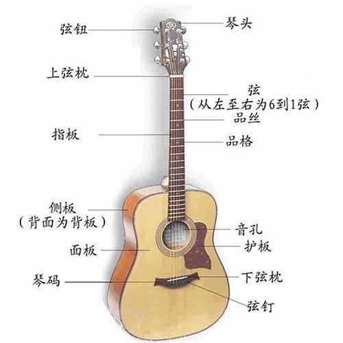 認(rèn)識(shí)吉他入門零基礎(chǔ)知識(shí)