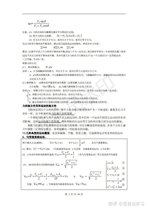基礎(chǔ)知識(shí),高中物理,學(xué)生