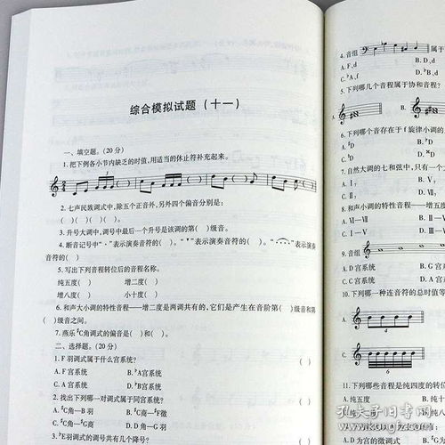樂理基礎(chǔ)知識藝考題