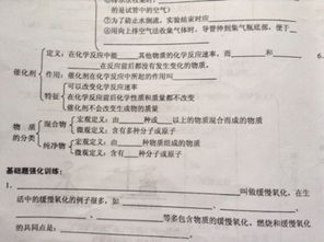 知識點,題型,試卷,初三化學