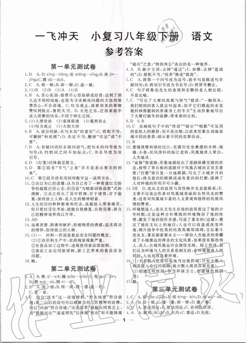 沖天,基礎(chǔ)知識(shí),八級(jí),一飛